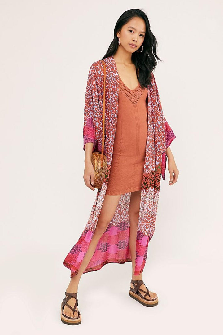 Forbidden City Maxi Kimono
