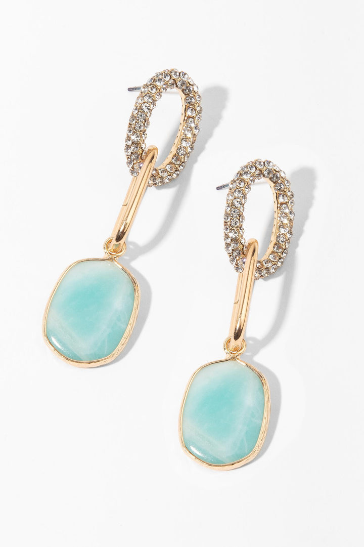 Estella Stone Dangle Earring