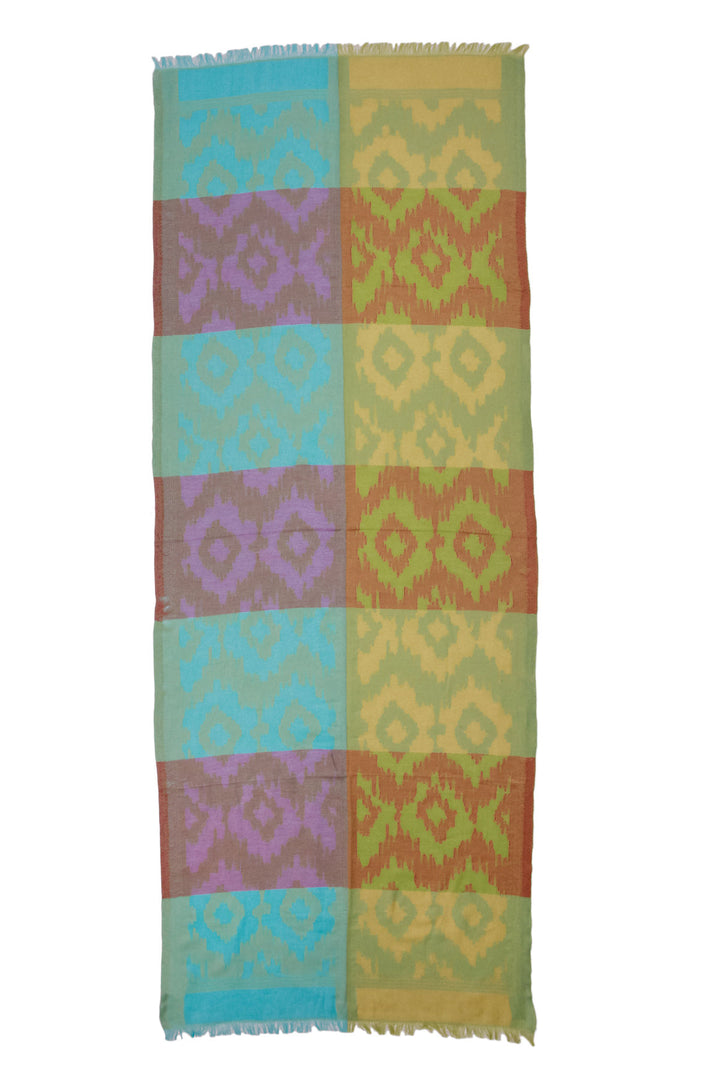 Ikat Multi Block Scarf