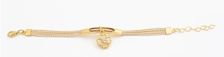 Good Luck Clover Charm Bracelet