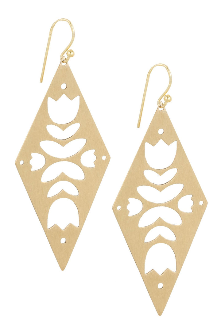 Thalia Floral Cutout Earring