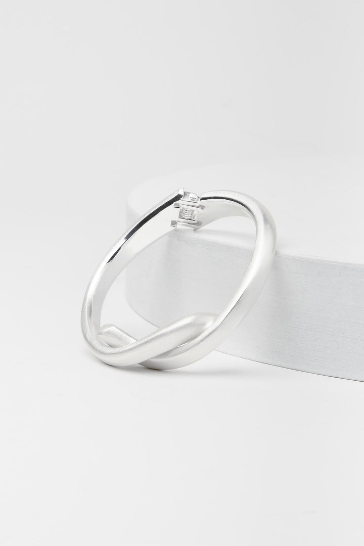 Knotted Cuff Infinity Bracelet