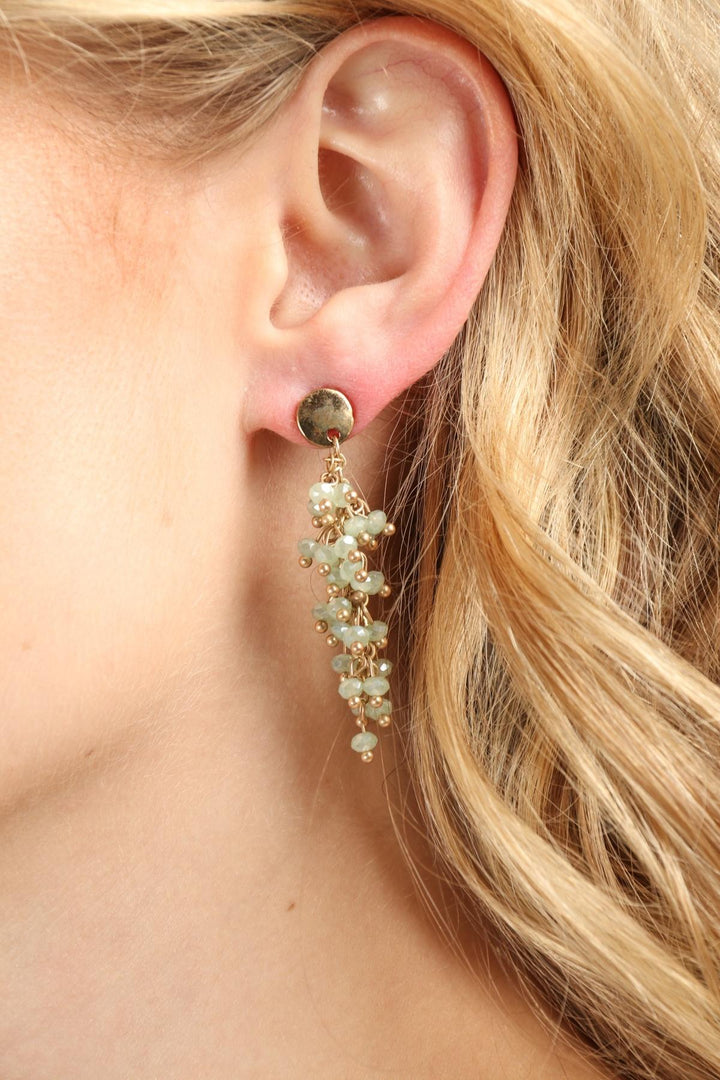 Florus Beaded Dangle Earring