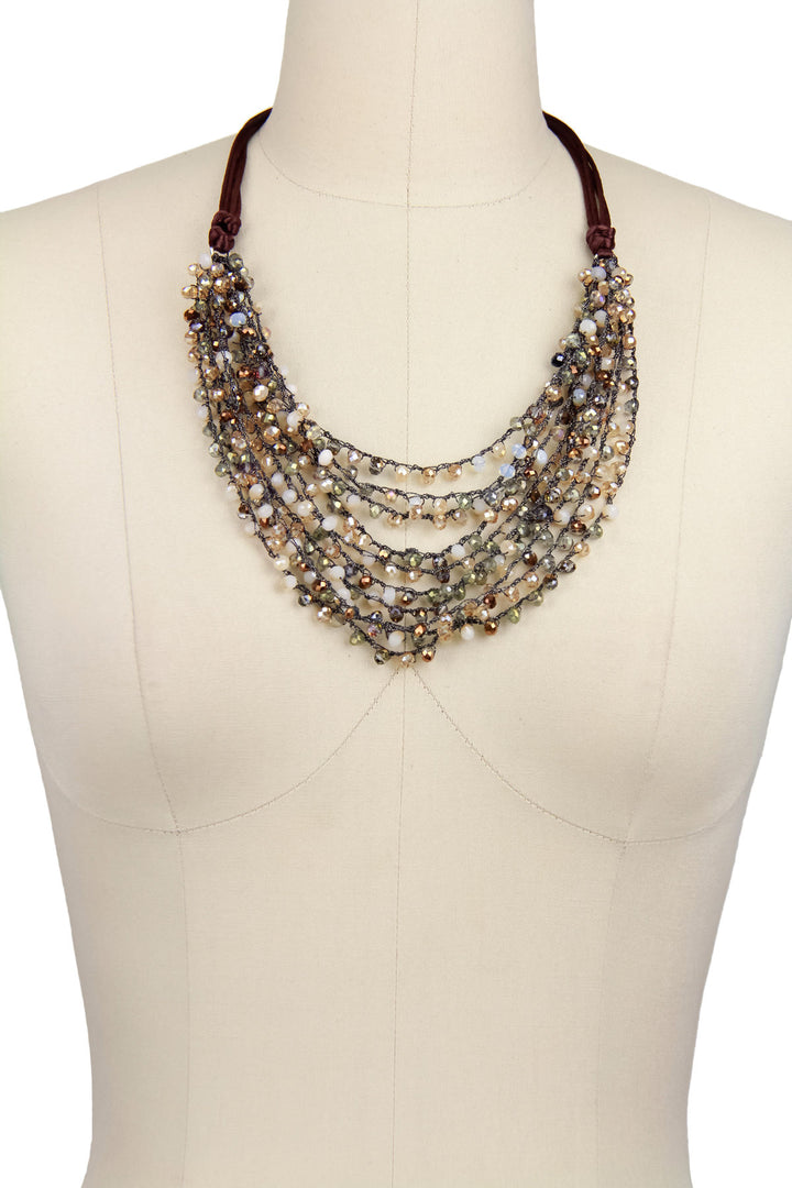 Mardi Beaded Statement Necklace
