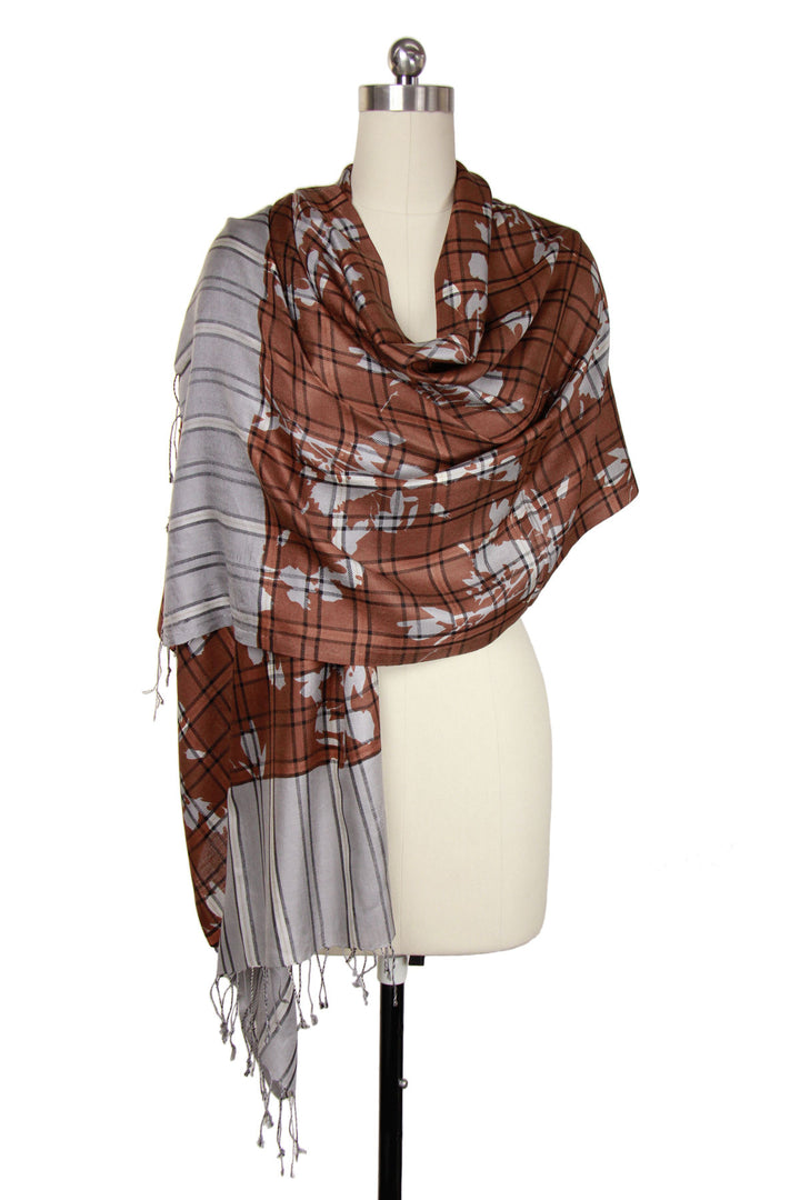 Orla Mixed Checkered Scarf