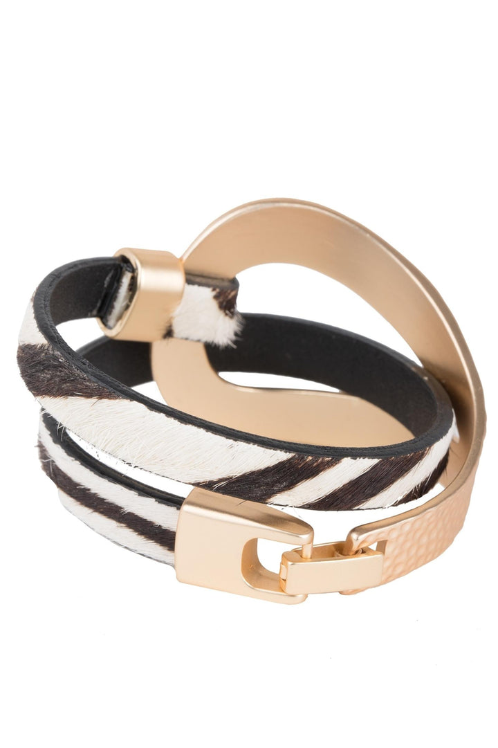 Wild Loop Leather Bracelet