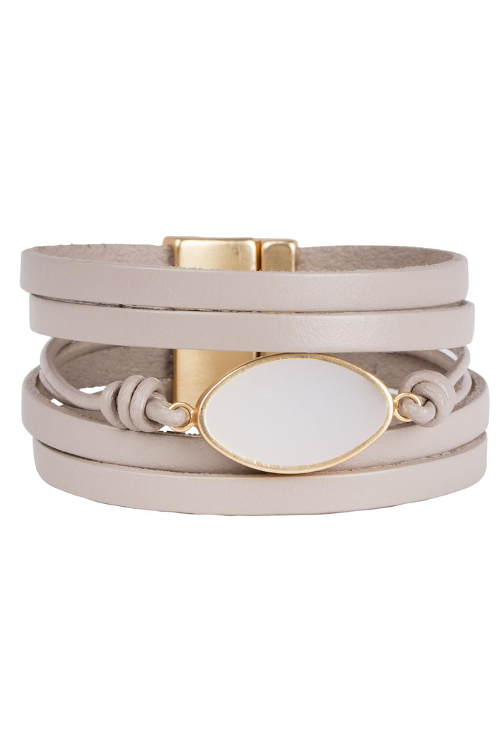 Perfectly Lovely Leather Bracelet