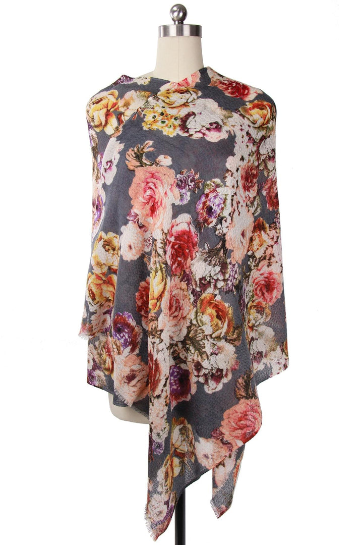 Mary All Over Flower Scarf
