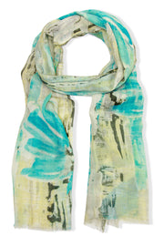 Abstract Flower Scarf