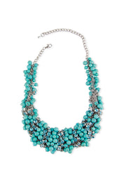 Pearl and Crystal Statement Necklace