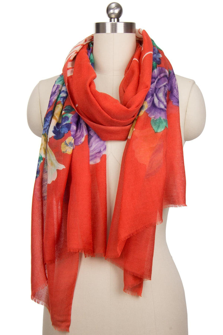 Anda Mixed Print Scarf