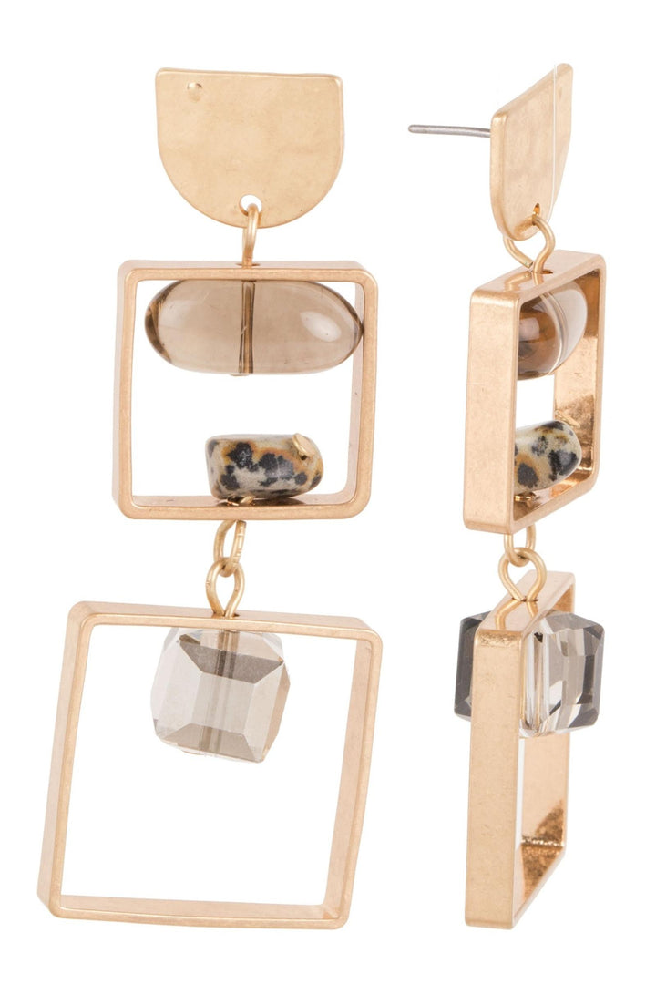 Sedona Square Earrings