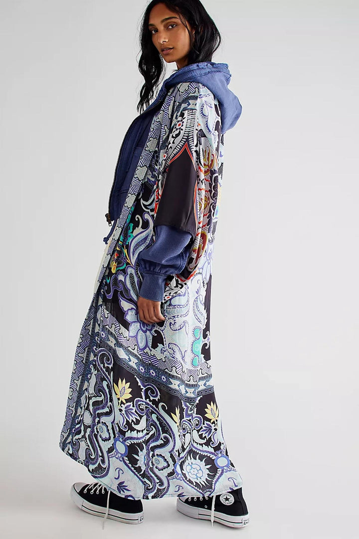 Margo Multi Paisley Print Kimono