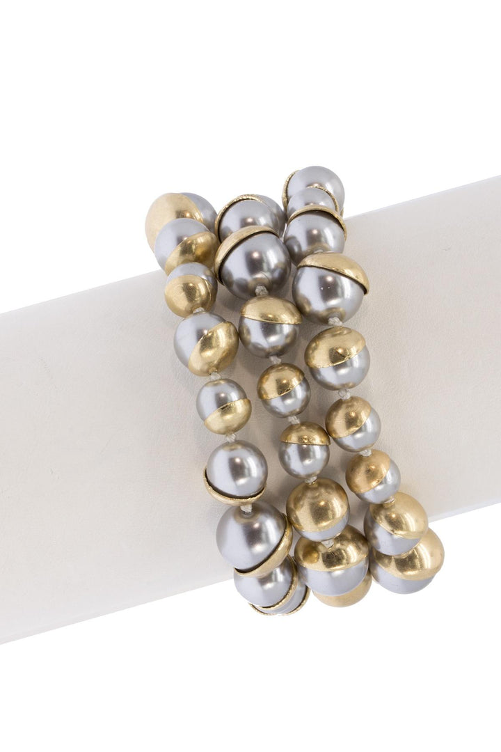 Half Moon Pearl Bracelet