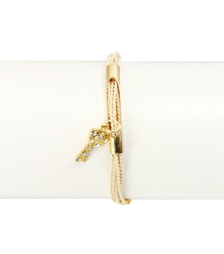 Crystal Key Bracelet