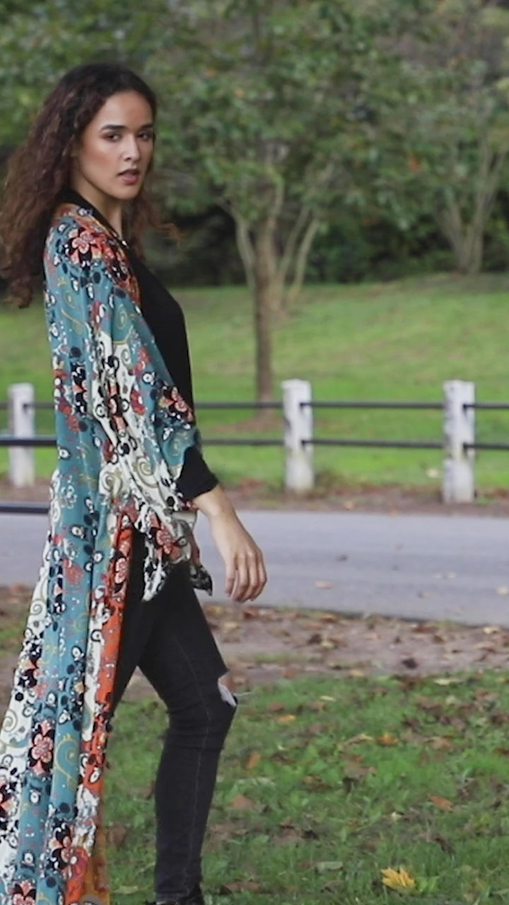 Aurora Long Kimono