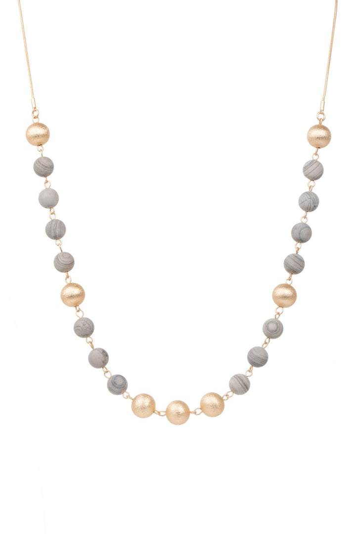 Olivine Long Necklace