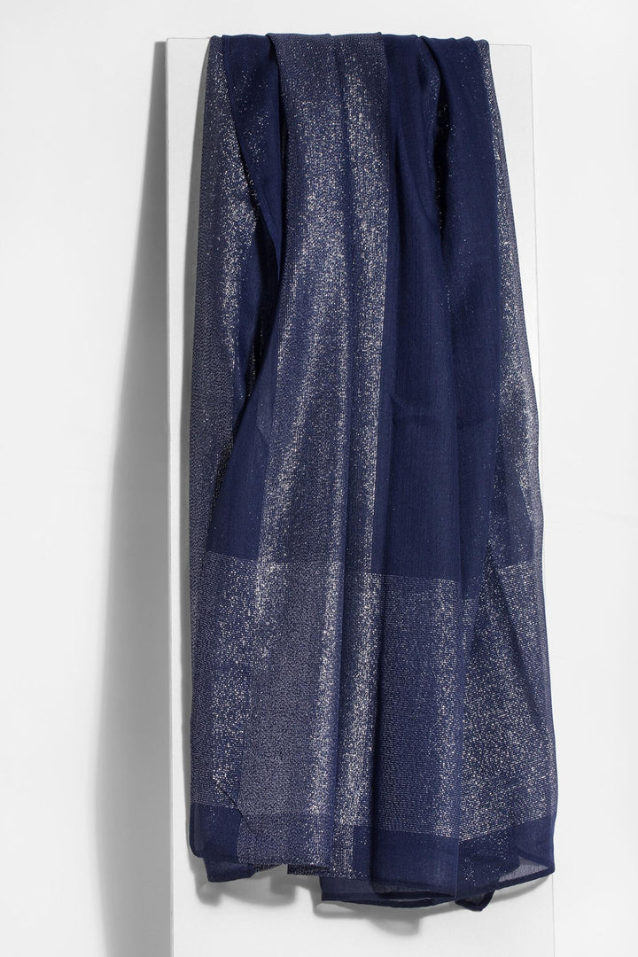 Everyday Shimmer Scarf Navy