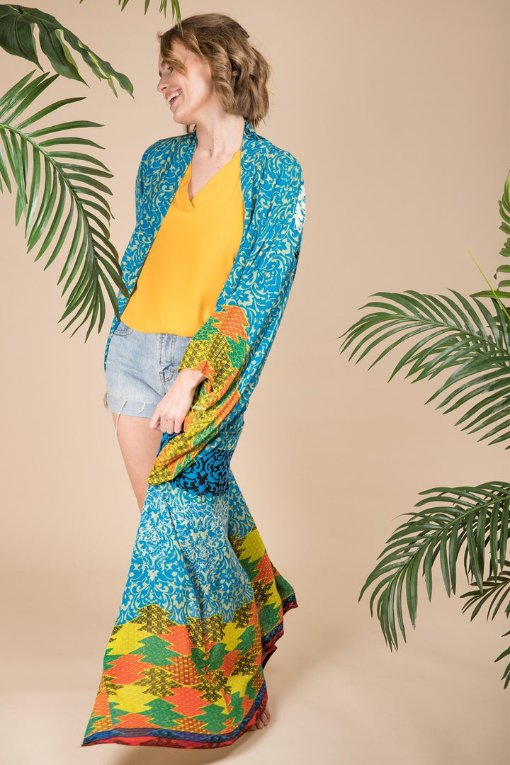 Forbidden City Maxi Kimono