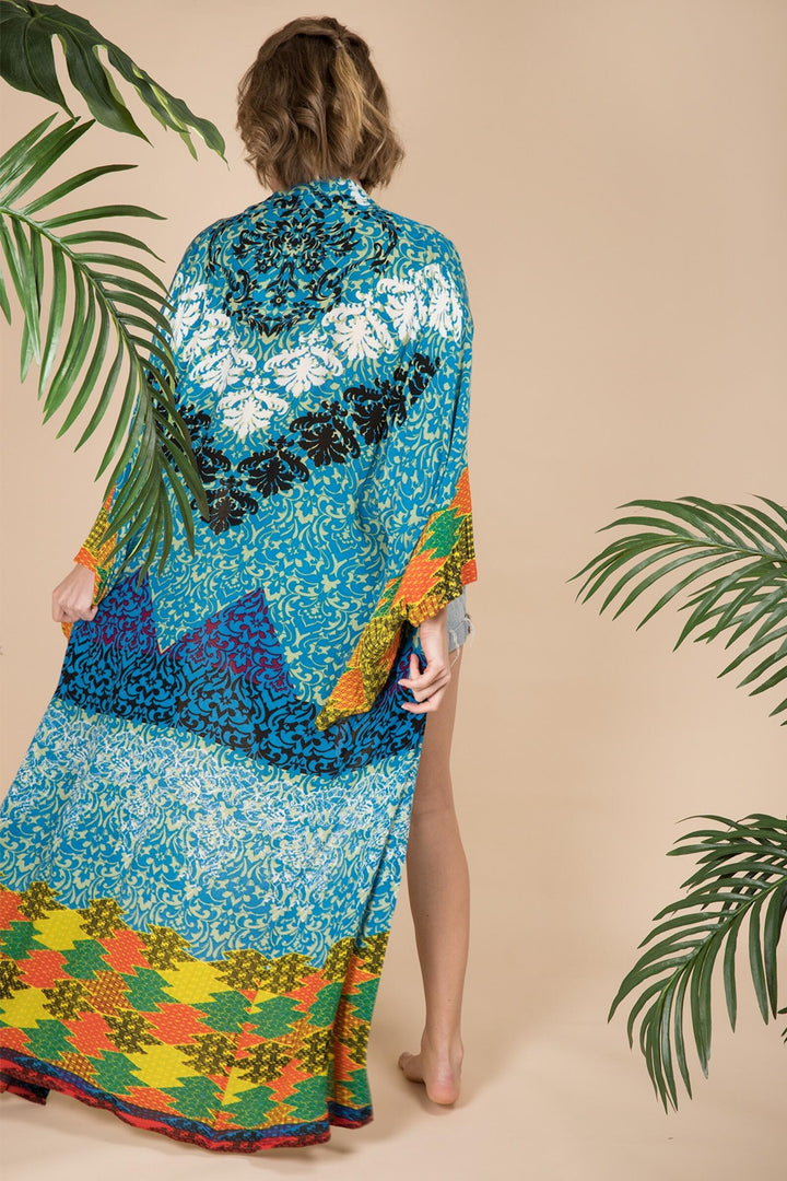 Forbidden City Maxi Kimono