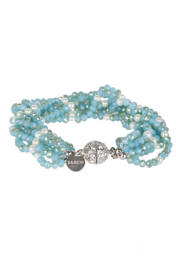 Crosby Crystal Pearl Bracelet