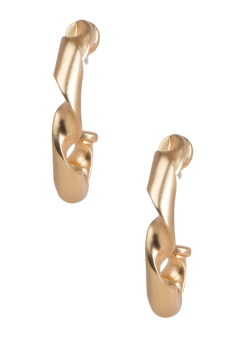 Twisted Hoop Earring