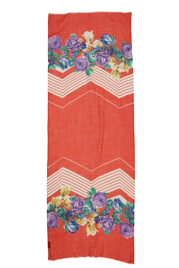 Anda Mixed Print Scarf