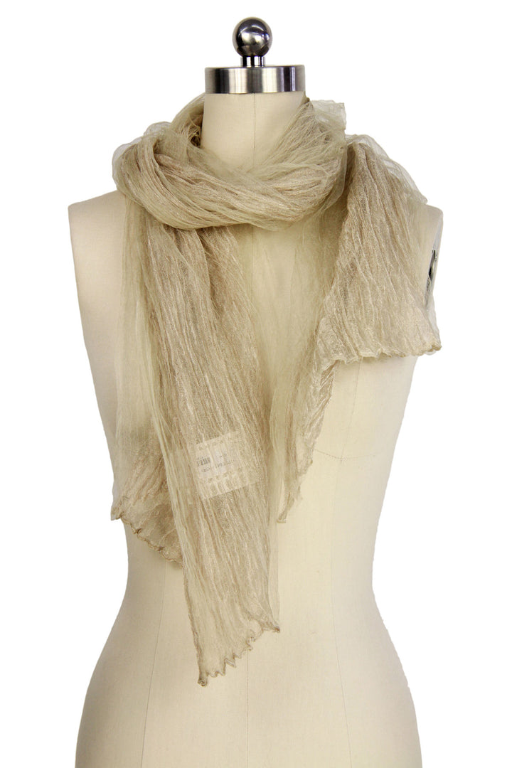 Kalia Pleated Sheer Scarf