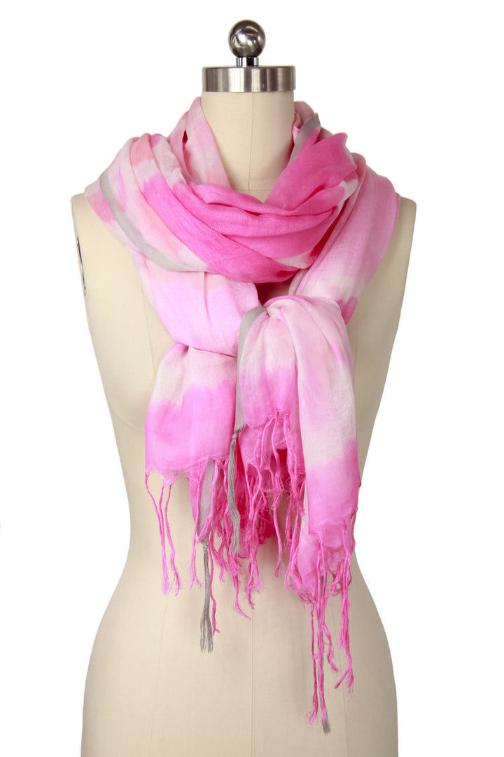 Faded Tie Dye Scarf