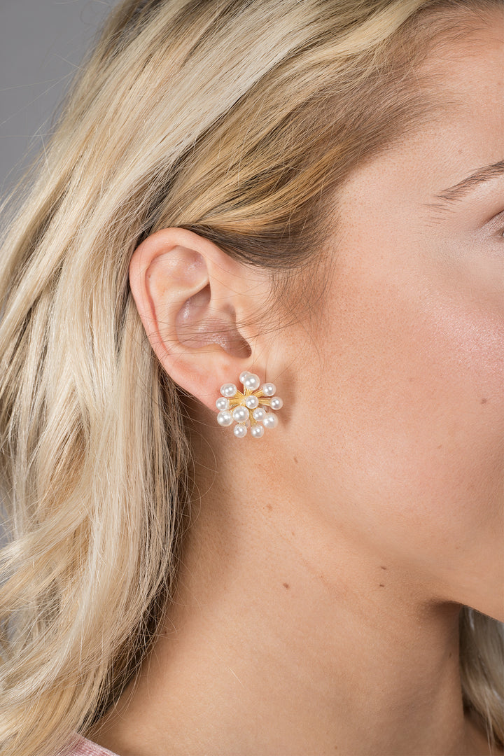 Firework Pearl Earring