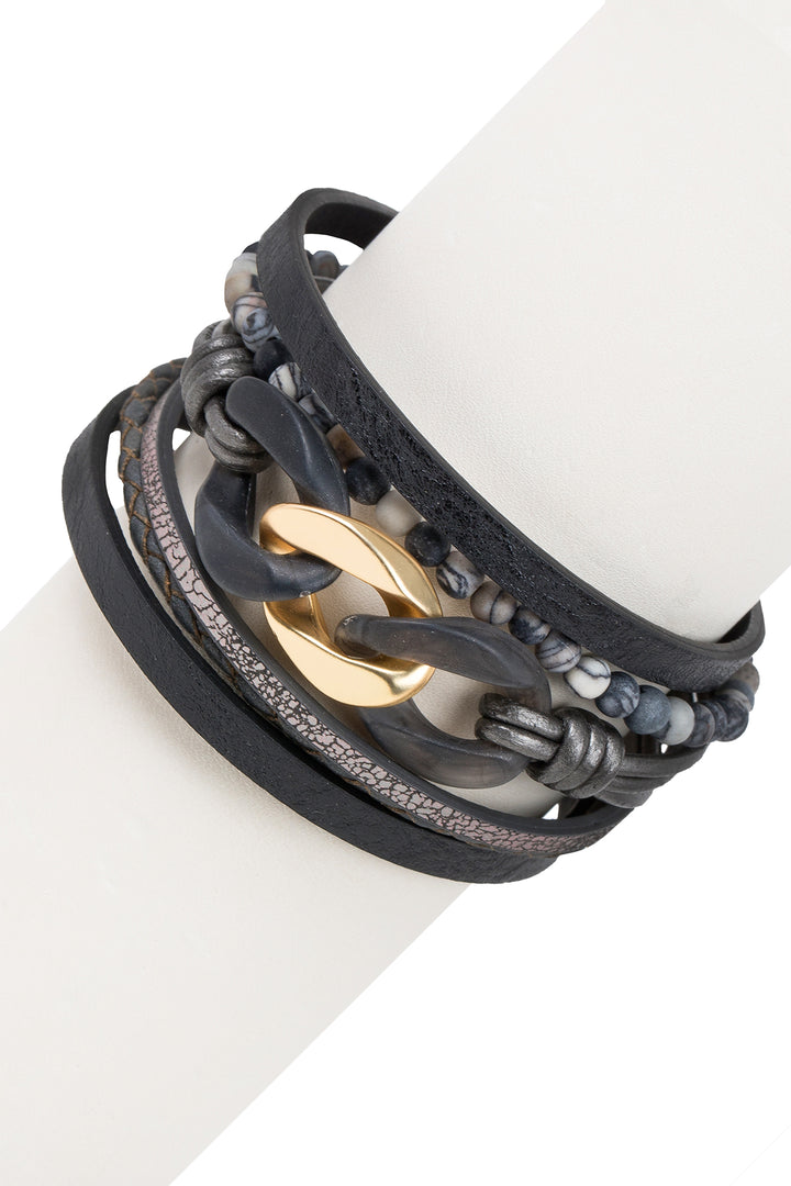 Frontier Leather Bracelet