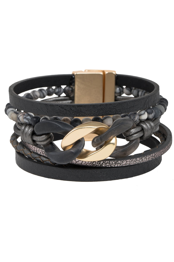 Frontier Leather Bracelet