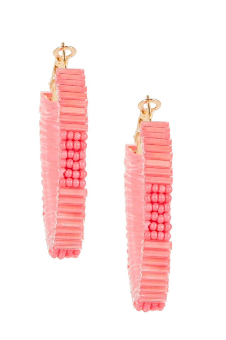 Hang Ten Hoop Earring