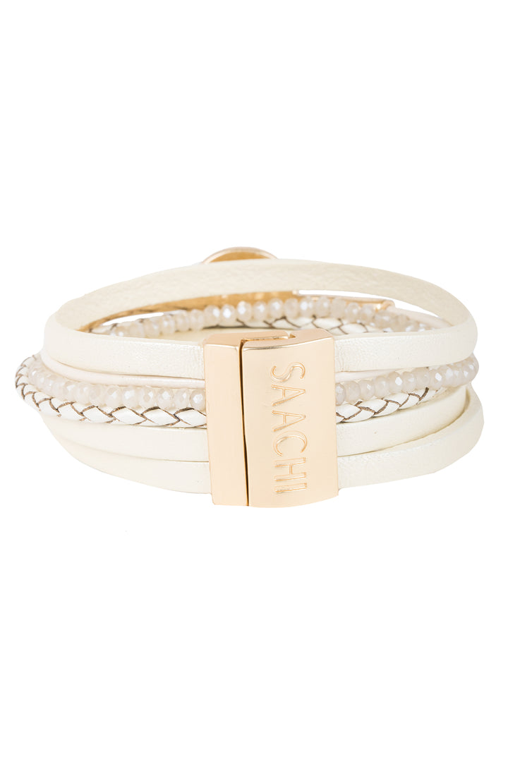 Micah Leather Bracelet