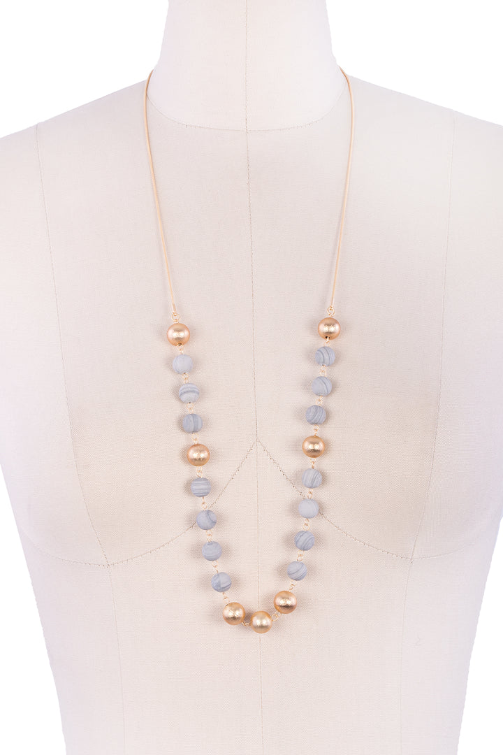 Olivine Long Necklace