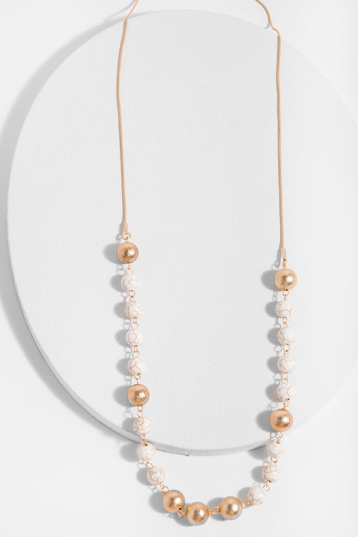 Olivine Long Necklace