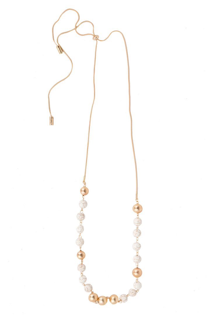 Olivine Long Necklace