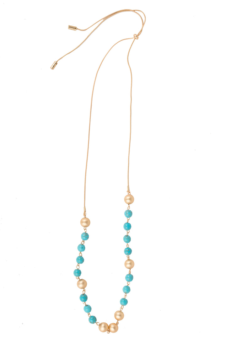 Olivine Long Necklace