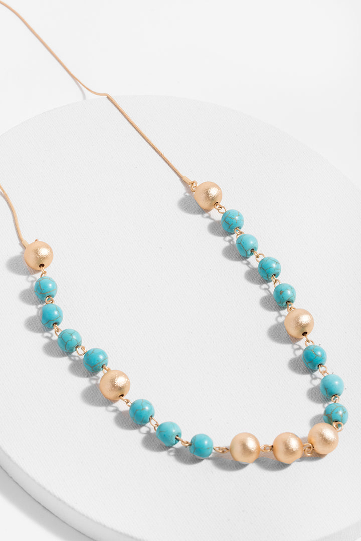 Olivine Long Necklace