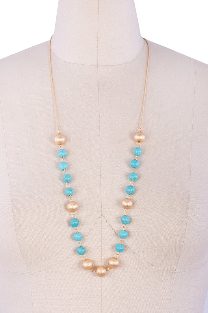 Olivine Long Necklace