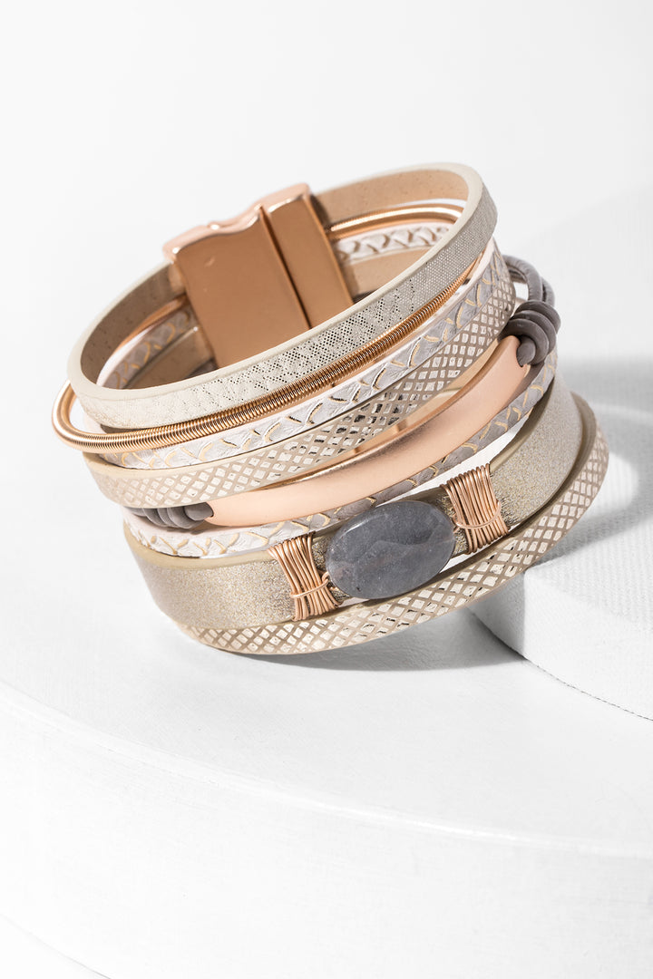 Refined Leather Bracelet