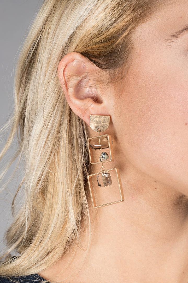 Sedona Square Earrings