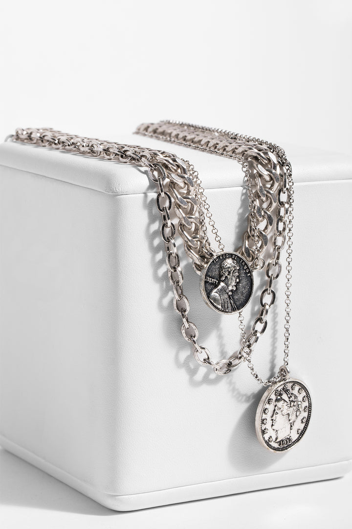 Sikka Layered Chain Necklace