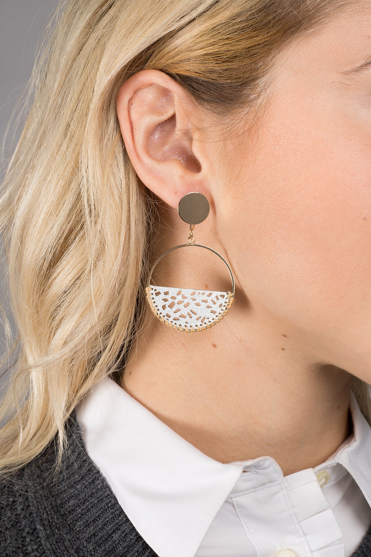 Saachi Earrings in Silver Saachi Earrings in Silver