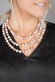 Three Layer Pearl Necklace