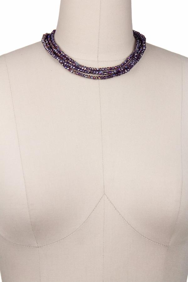 Simply Crystal Long Detachable Necklace