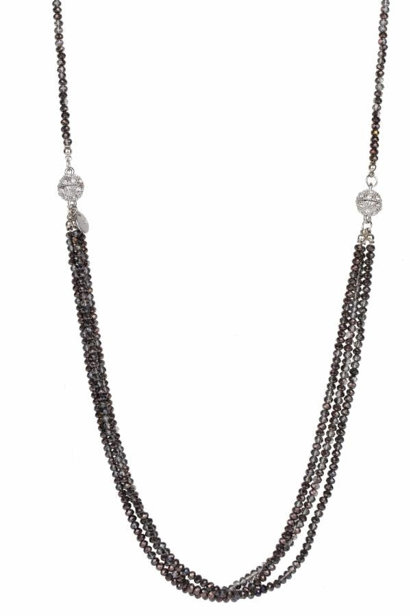 Simply Crystal Long Detachable Necklace