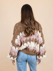 Camila Cropped Knitted Cardigan