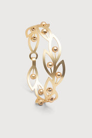 Pearled Botanical Hook Bracelet