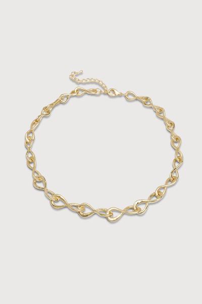 Infinity Link Collar Necklace